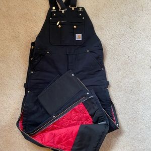 Carhartt insulted bibs NWOT. Never worn.